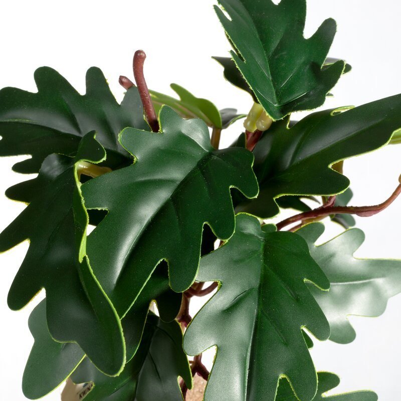 KWIAT NATU 317 DŁ.20 CM DŁ. LIŚĆ 9 CM ZIELONY