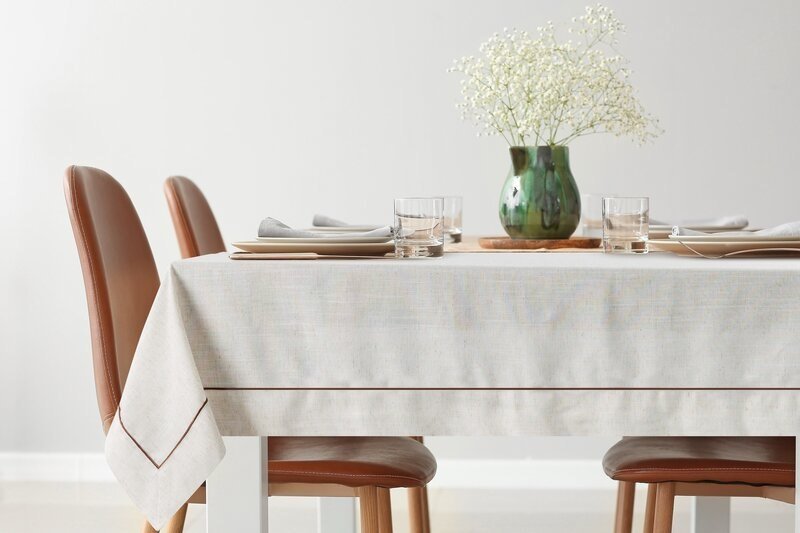 OBRUS NATU 40X140 CM NATURALNY