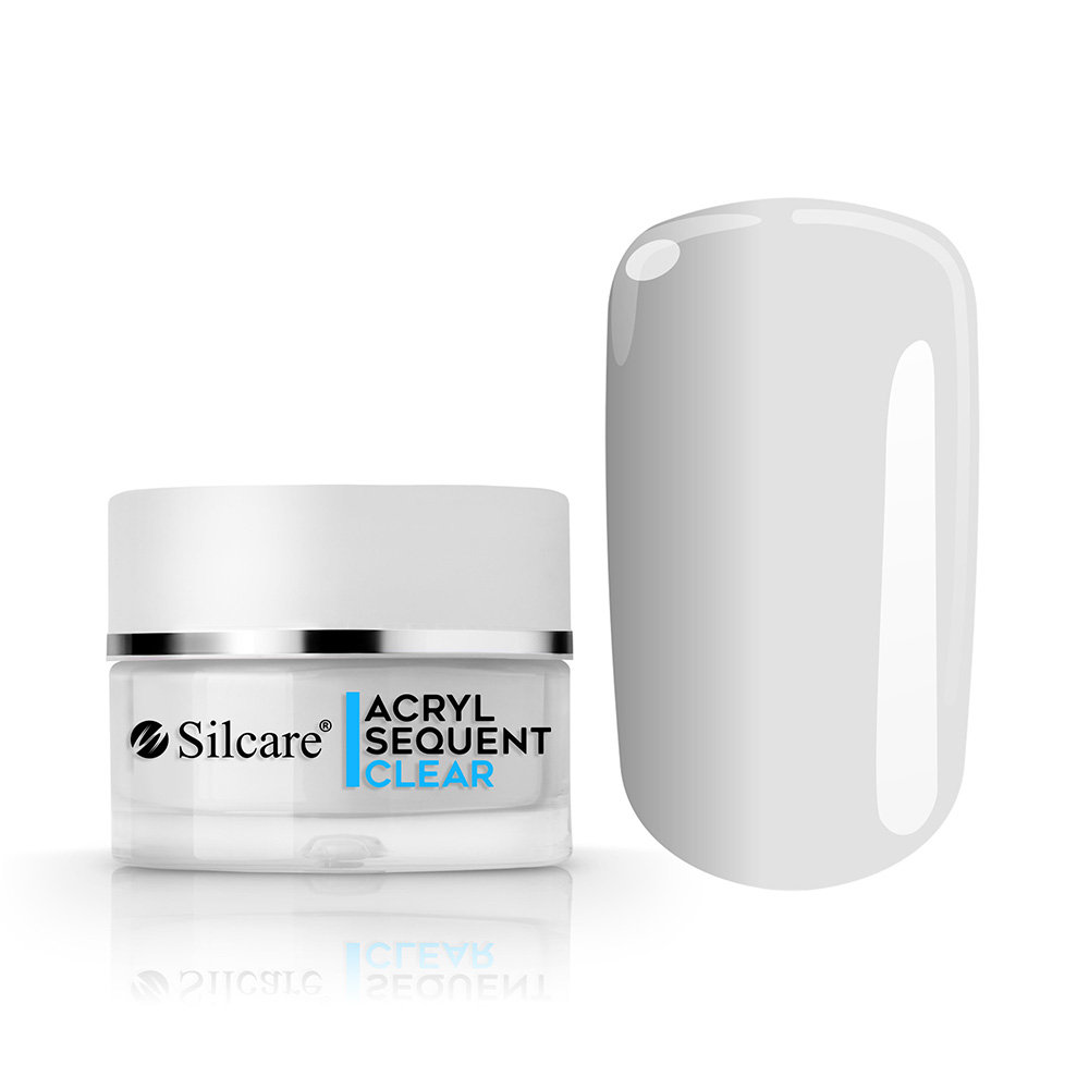 Silcare Puder Akrylowy Akryl Sequent Lux Clear 36g