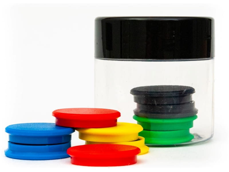 Magnesy do tablic okrągłe Strong 30mm mix kolorów