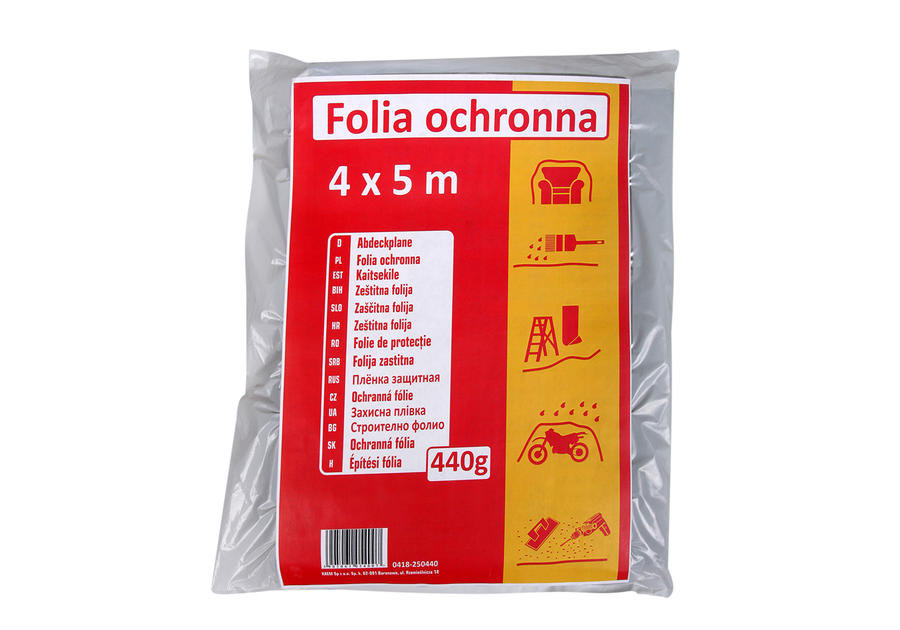 Kaem Folia ochronna Reglanulat 4x5m 440g malarska