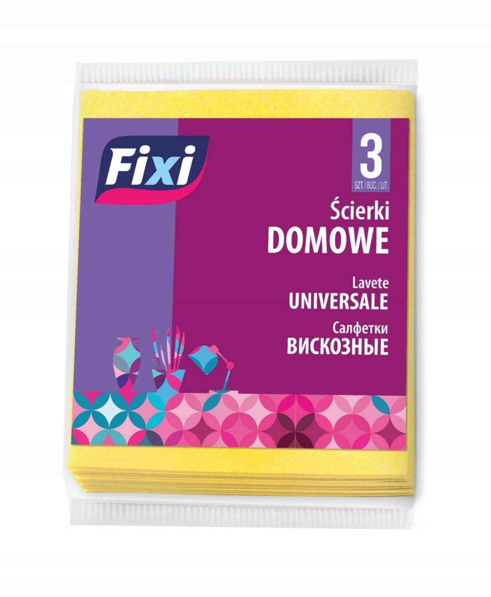 Fixi Ścierki domowe uniwersalne 3 szt.