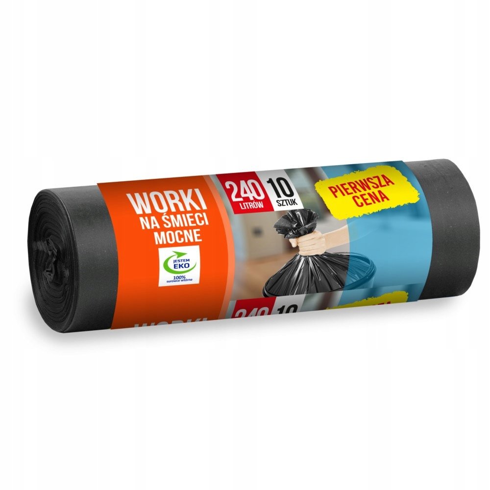 Fixi Worki na śmieci Mocne 240L 10 szt