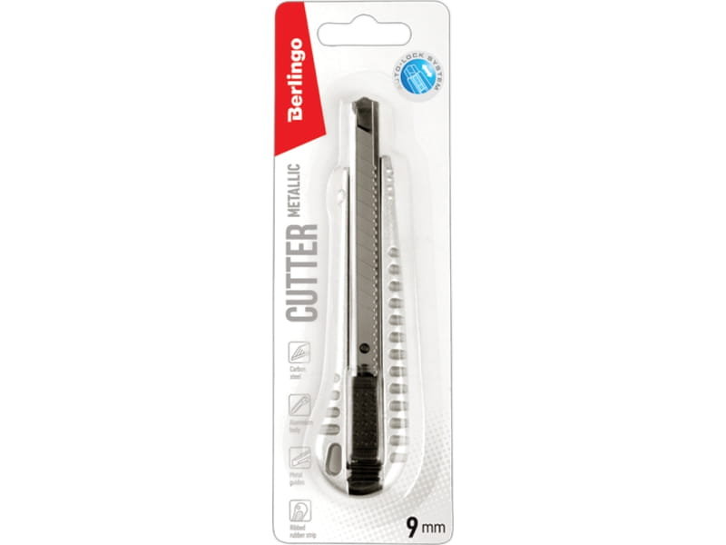 Nóż do papieru Berlingo Metallic 9mm