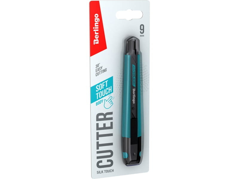 Nóż do papieru Berlingo SilikTouch 9mm