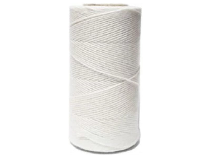 Sznurek nici lniane dratwa bielona 100g/120m TRES /DRBI/120/ GRZ019