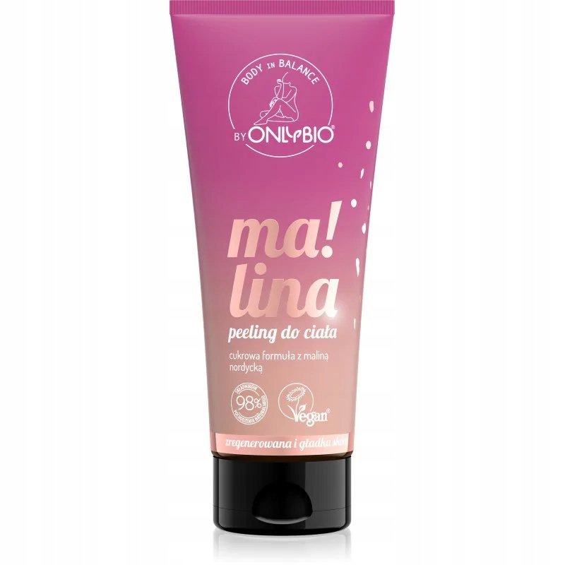 Only Bio, Peeling Malinowy, 200ml