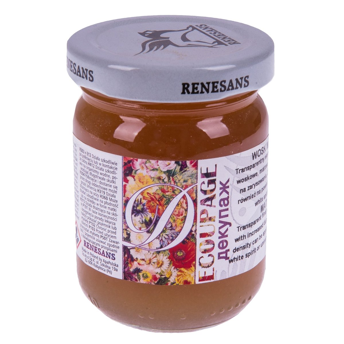 Wosk Matowy Wygładzający Do Decoupage 125 Ml Renesans