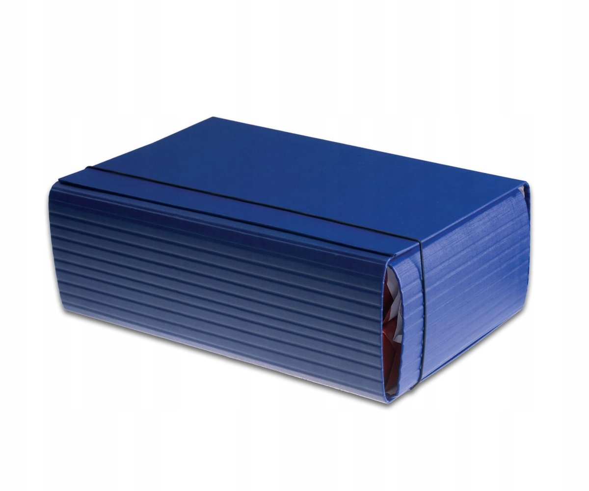 Teczka A4 kartonowa łamana grubość 12 cm czarna