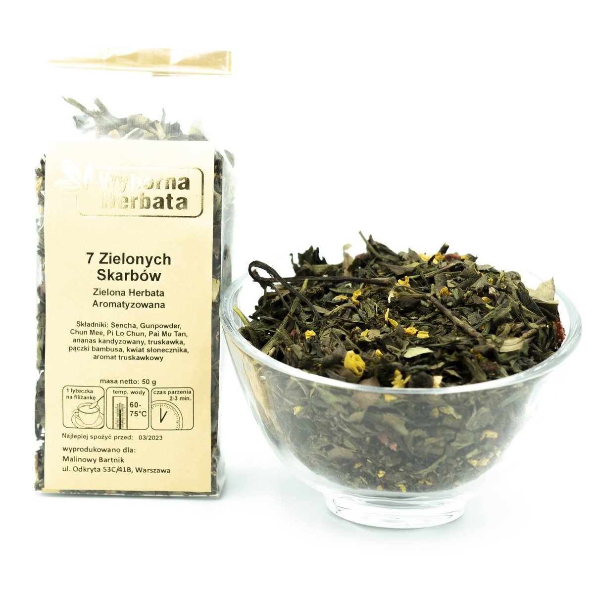 Herbata 7 zielonych skarbów (50 g)