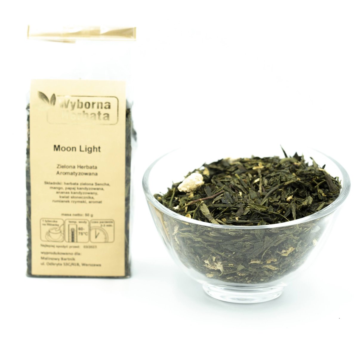 Herbata Zielona Rajski Ptak Moon Light - (50 g)