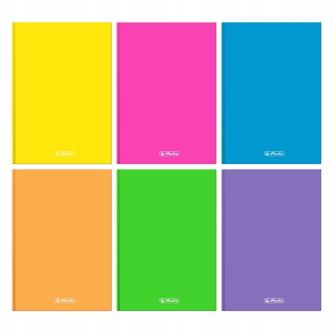 Brulion A5 96 Linia Color 9583774 Herlitz