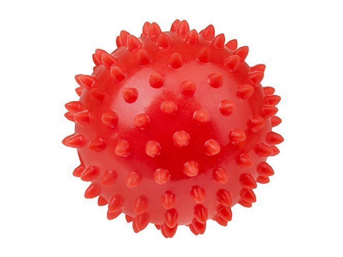 Piłka rehabilitacyjna czerwona 7,6 cm