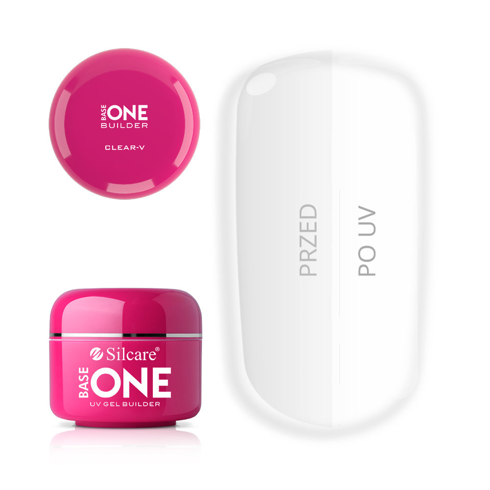 Silcare Żel Budujący Uv Base One 30G- Clear V