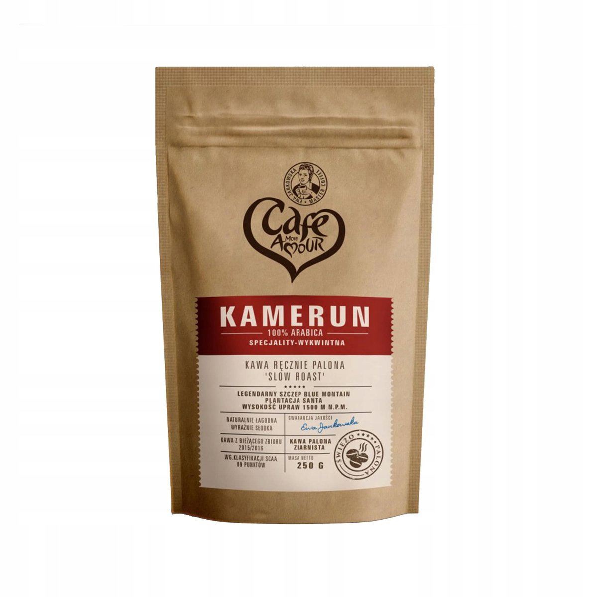 Cafe Creator Kawa ręcznie palona Kamerun 100% Arabica - Cafe Creator - 250g 02064