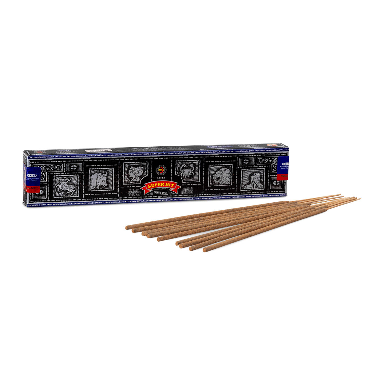 Satya Kadzidełka Super Hit Nag Champa Czarna SATYA 15g 5719-72499
