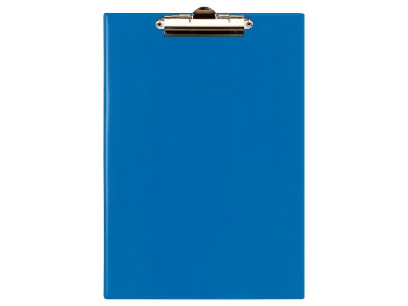 Deska clipboard A4 niebieska Tres