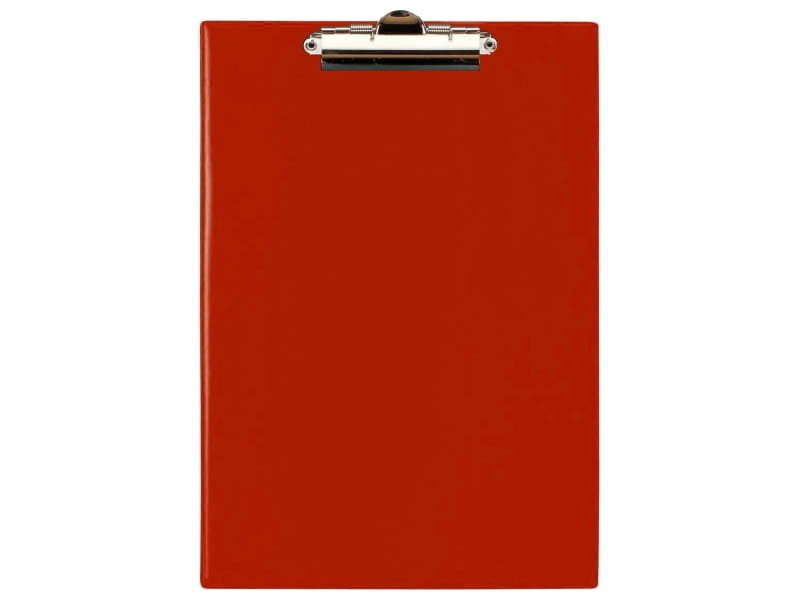Deska clipboard A4 czerwona Tres