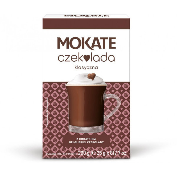 Mokate Czekolada do picia klasyczna 8*25g SMOK.0500