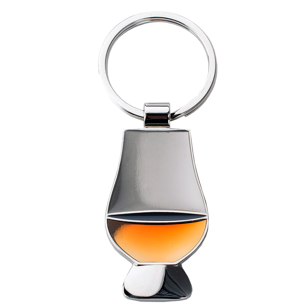 Brelok breloczek na klucze whisky w szklance Glencairn Glass