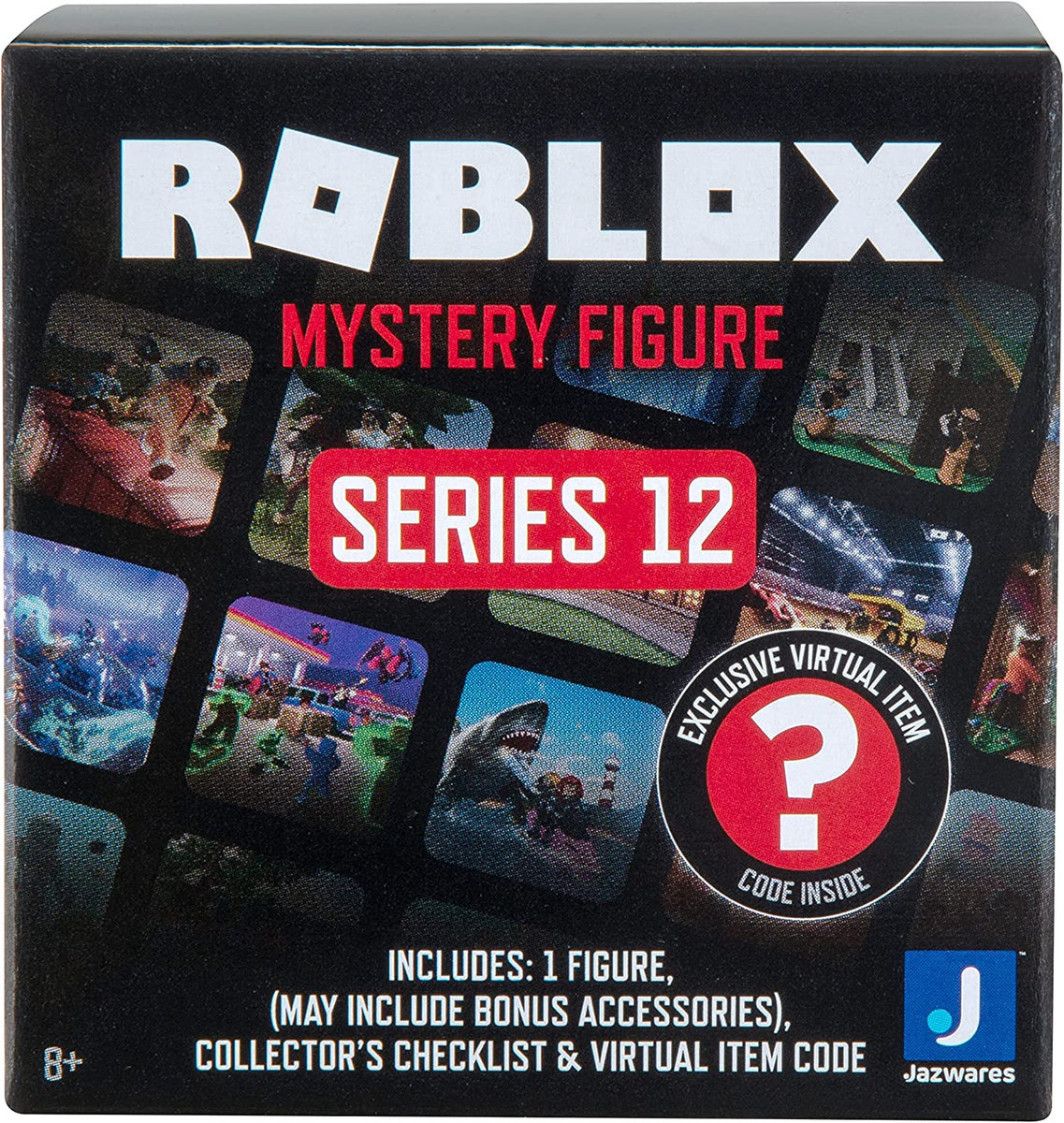 Roblox, Figurka kolekcjonerska, kod wirtualny, jazwares