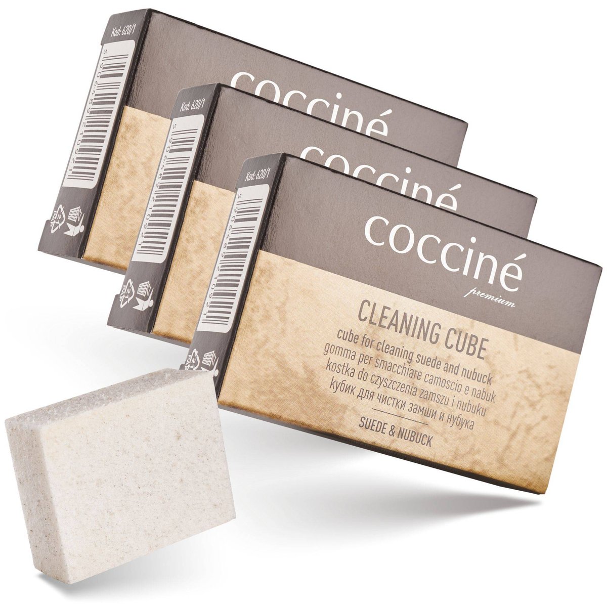 3x Gumka do czyszczenia zamszu i nubuku