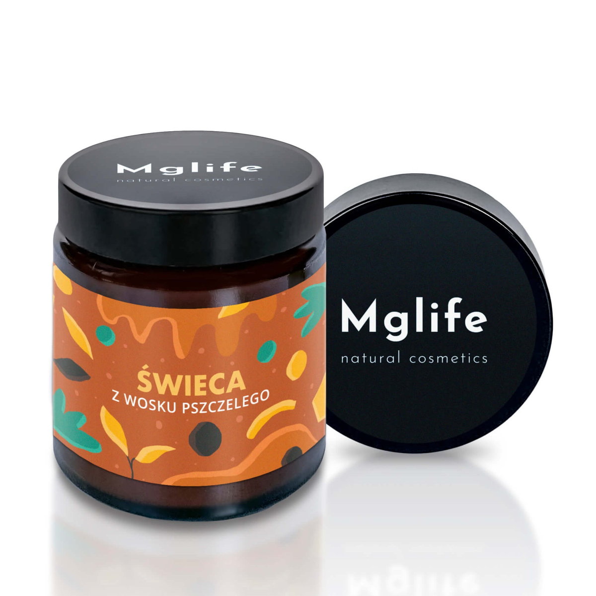 Mglife Świeca z wosku pszczelego 120 ml
