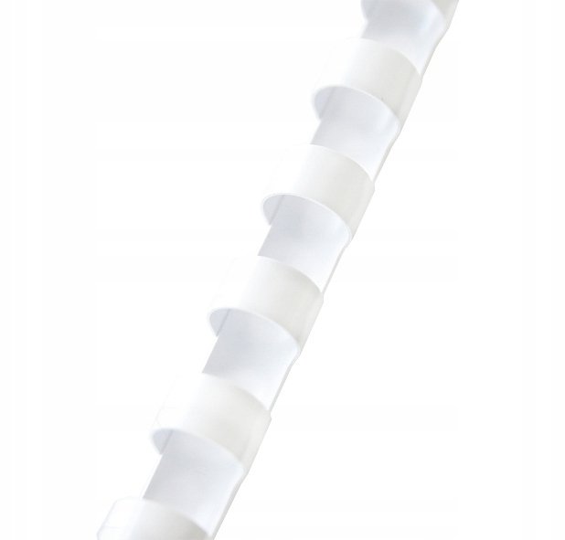 Argo Grzbiety do bindowania plastikowe, przezroczyste, 12,5 mm, 100 sztuk, oprawa do 105 kartek
