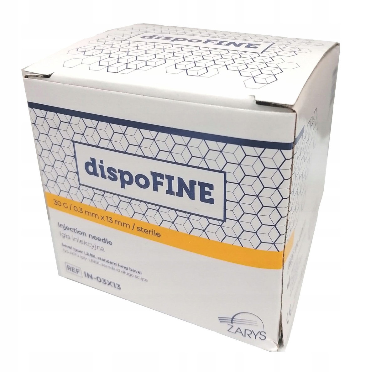 DispoFine Igły dispoFine, iniekcyjne 100 szt. 100 szt. 0.3x13mm G30 |   NN-MZA-AI03-001