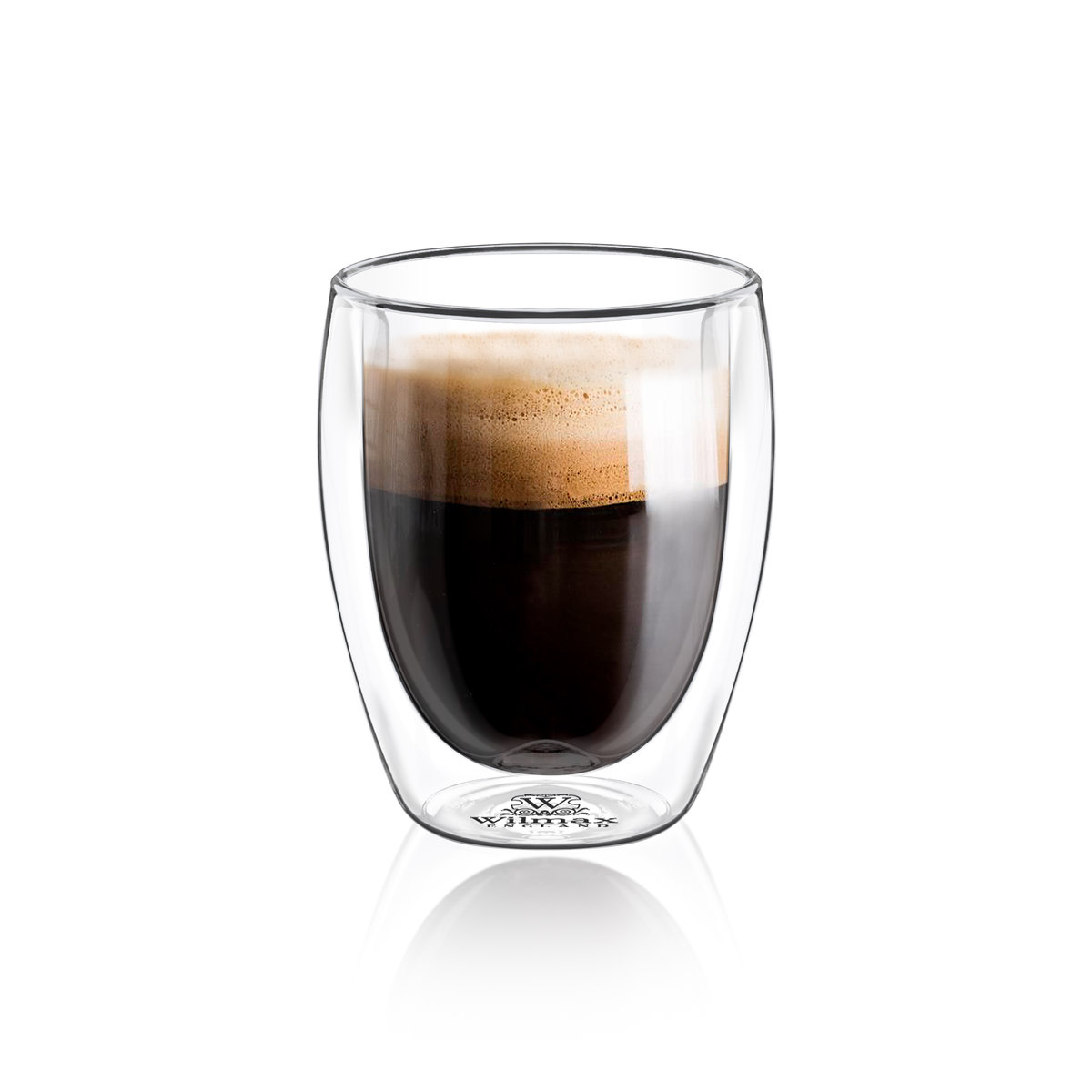 WILMAX Termo Szklanka o podwójnych ściankach 100ml WL-888729/A