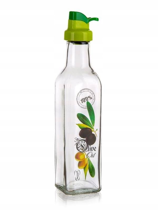 Szklana butelka na oliwę OLIVES 250ml Banquet