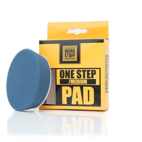 Zdjęcia - Pozostałe wyposażenie dodatkowe Work Stuff One Step Pad 90mm - pad polerski do jednoetapowej korekty lakie 