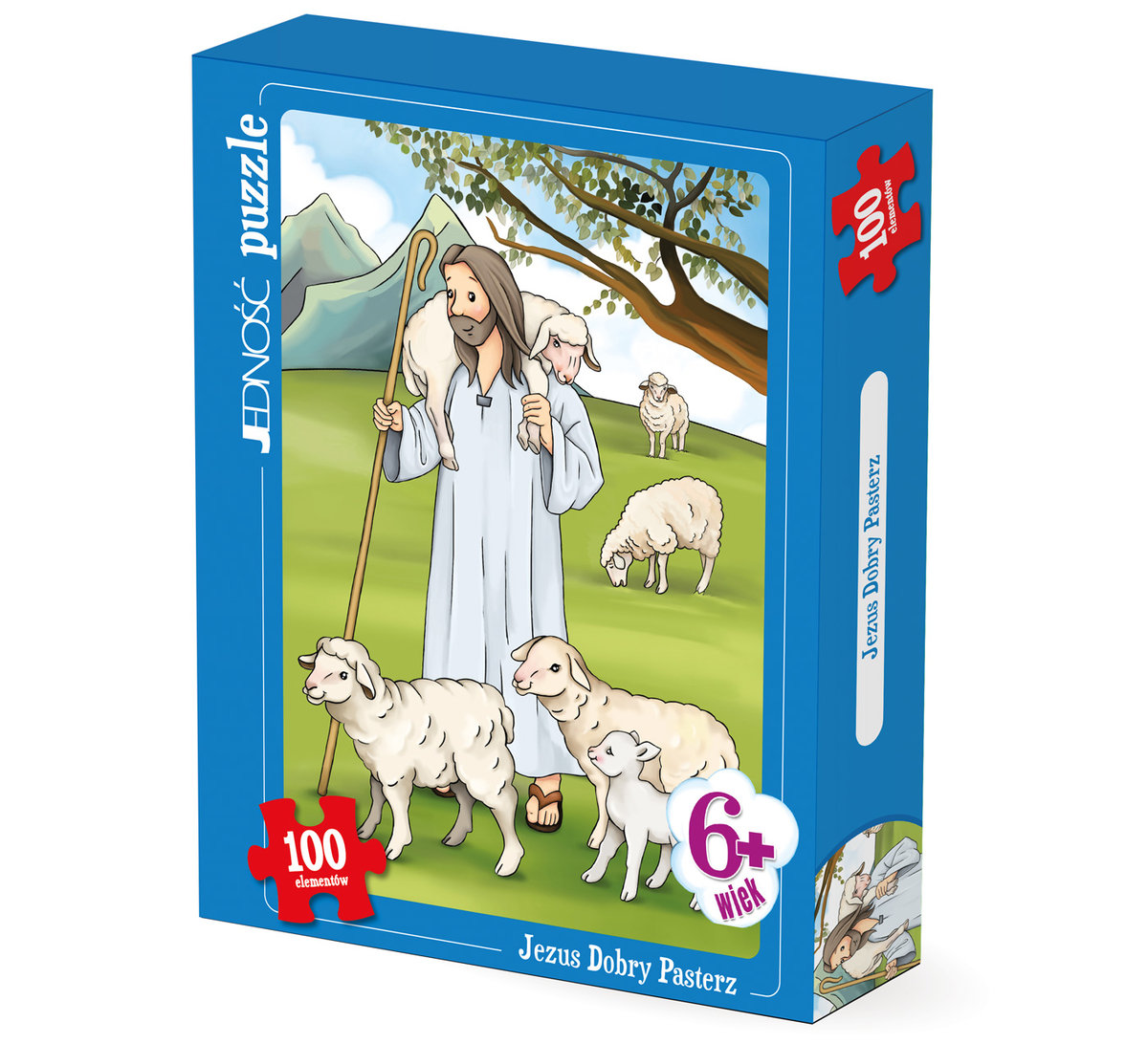 Puzzle - Jezus Dobry Pasterz - 100 elementów