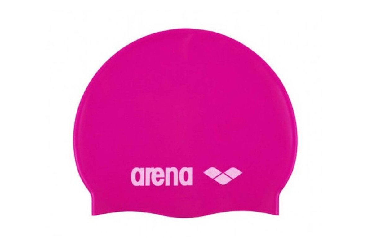 Arena classic silicone cap szary