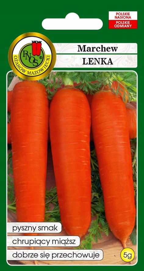 NASIONA MARCHEW JADALNA LENKA ŚREDNIO PÓŹNA 5G