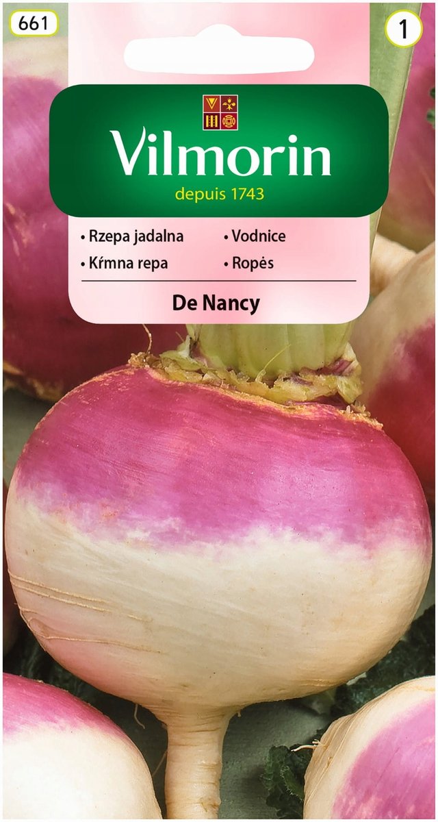 NASIONA OGRÓDEK RZEPA JADALNA DE NANCY 5G VILMORIN