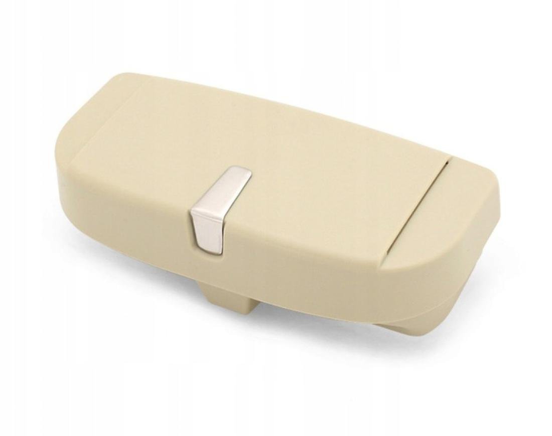 Sztywne Etui Na Okulary Do Samochodu (Beżowe) Perfectlife