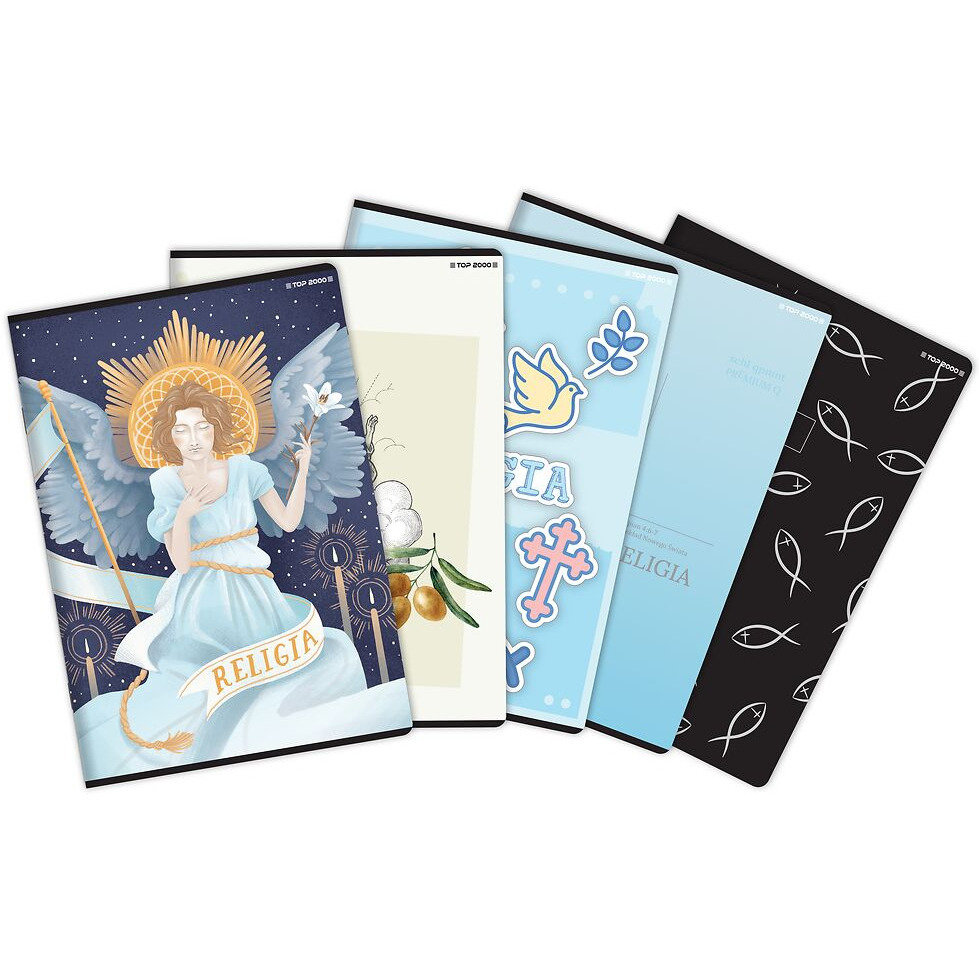 Zeszyt A5 60k kratka RELIGIA MEGAMIX 400168989 TOP 2000