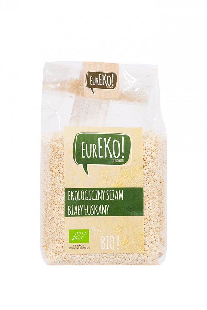 Sezam biały łuskany BIO 250 g Eureko 5908249972230
