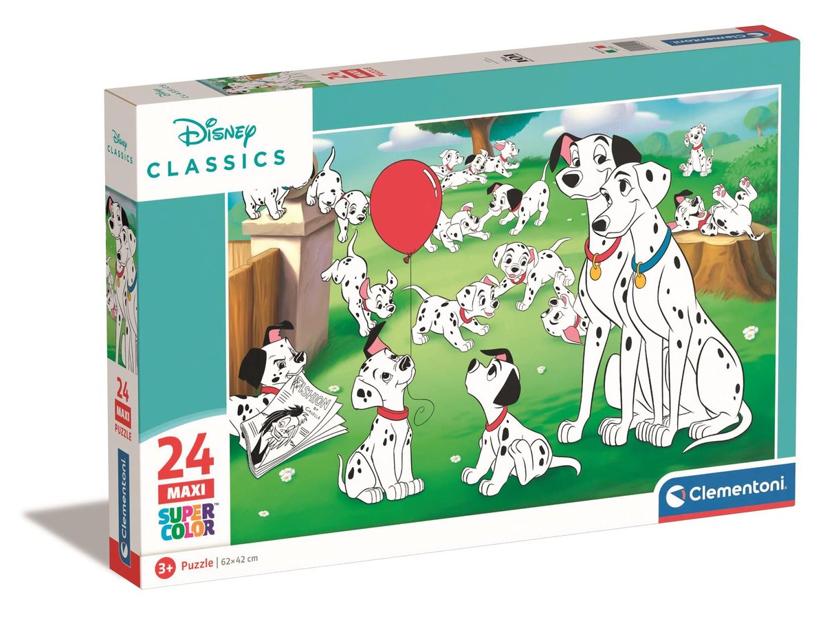 Puzzle 24 el. Super Maxi Kolor Disney Animals Clementoni