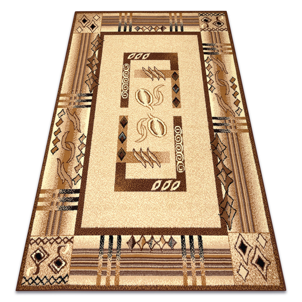 Dywan BCF Morad JAŚ klasyczny - beż, 60x110 cm