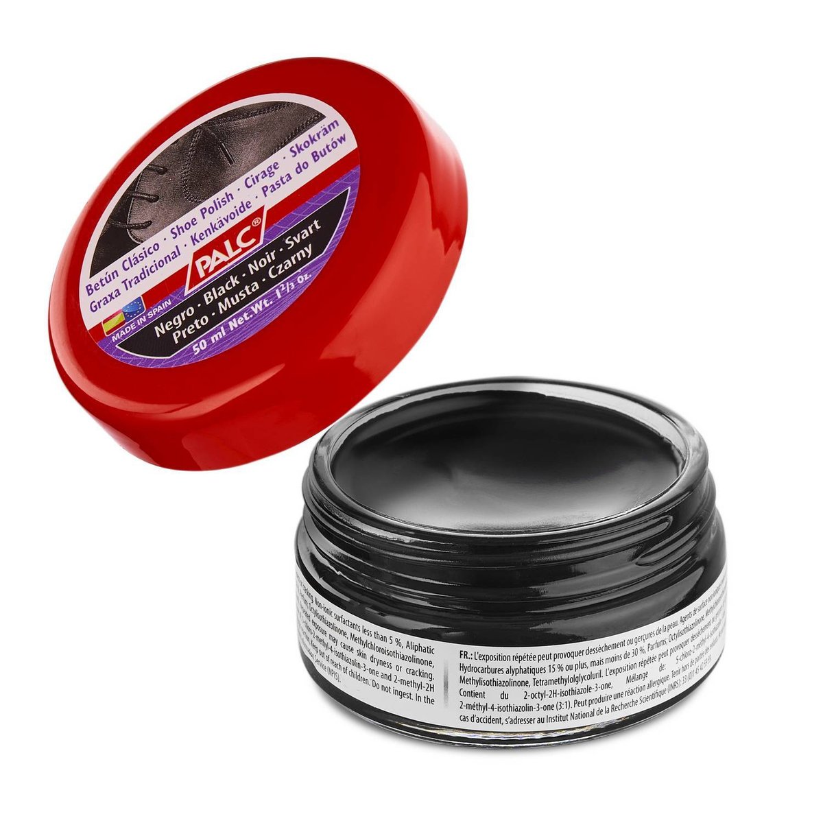 Palc pasta do butów skórzanych 50 ml biały