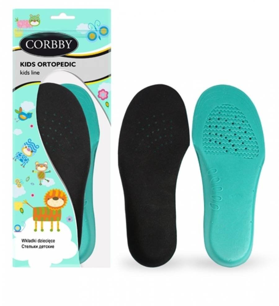 Corbby wkładki do butów kids ortopedic 26-28