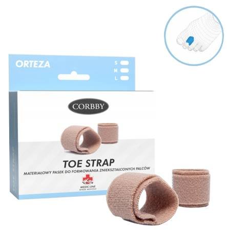 Orteza na palce młoteczkowate corbby L