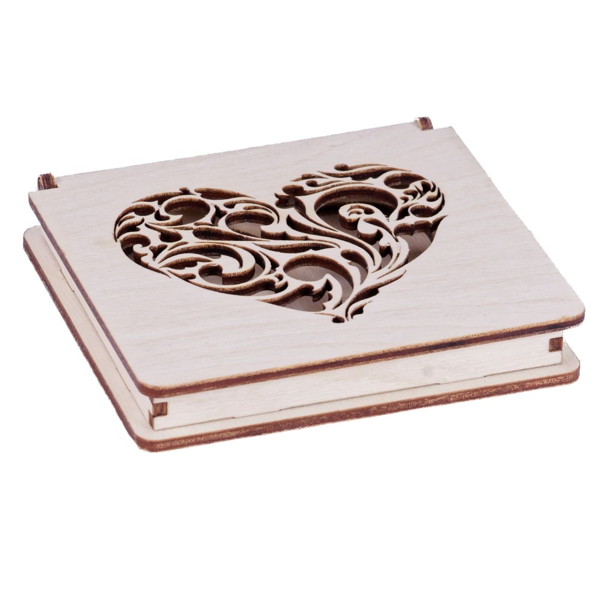 Pudełko na obrączki pierścionek zaręczynowy