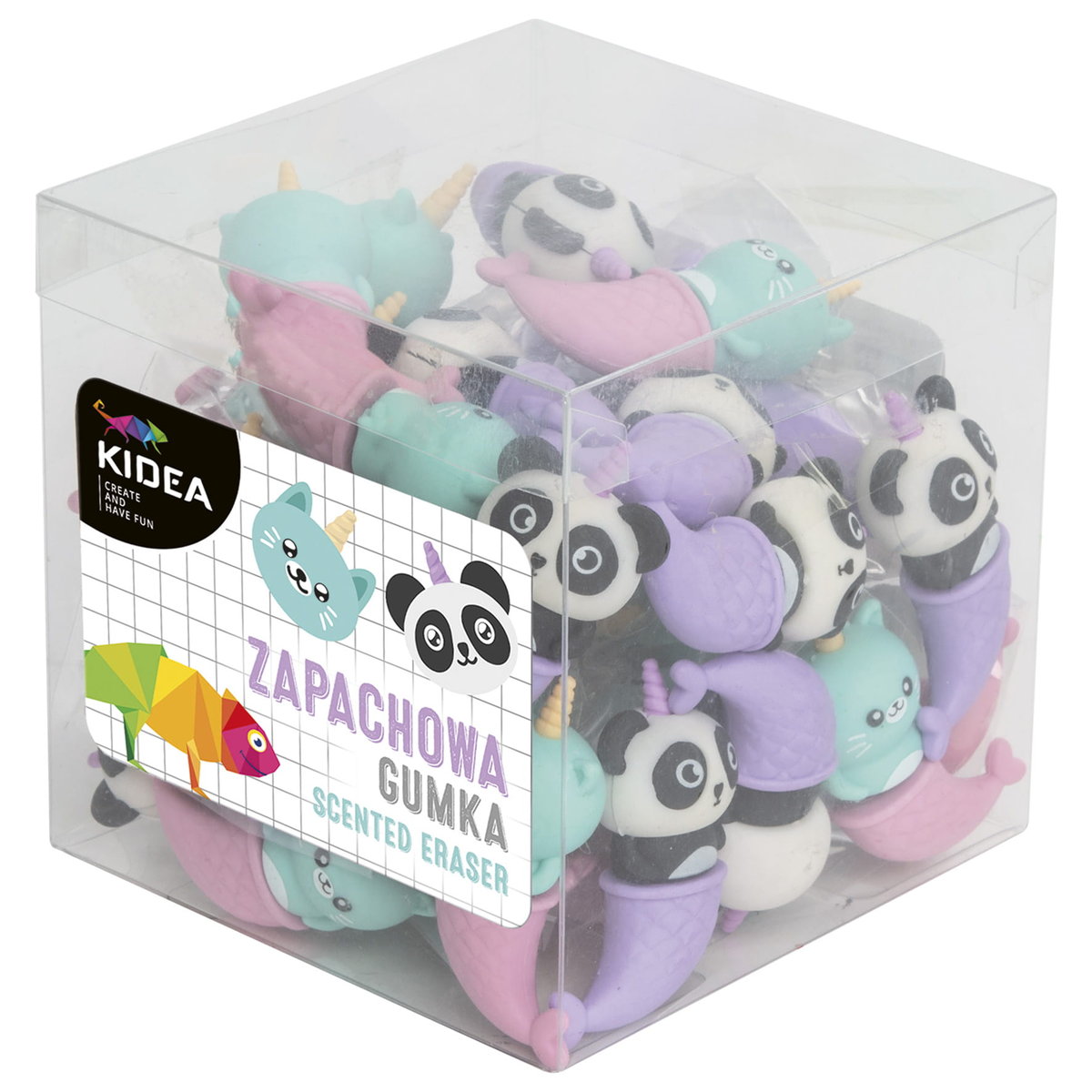 Gumka zapachowa do mazania kotek i panda -2szt