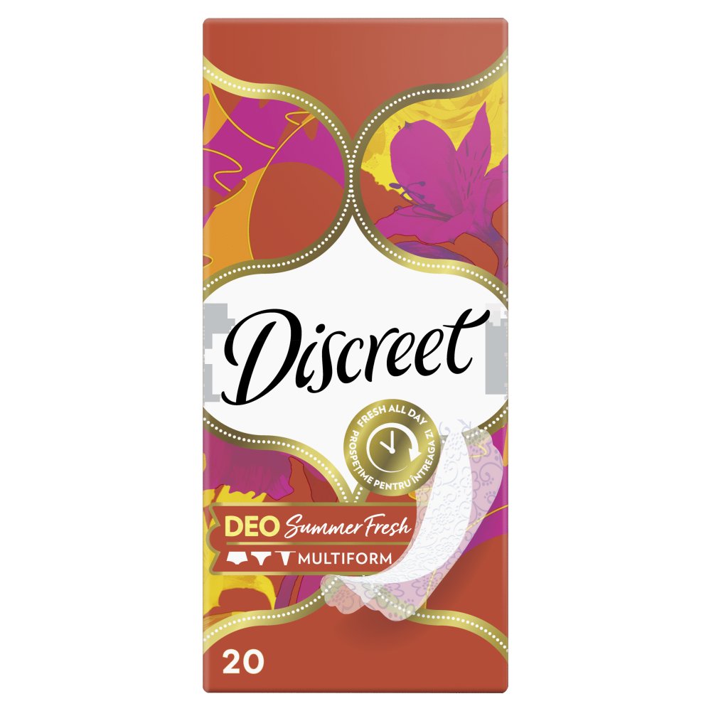 Discreet Deo Wkładki hignieniczne Summer Fresh 20 szt.
