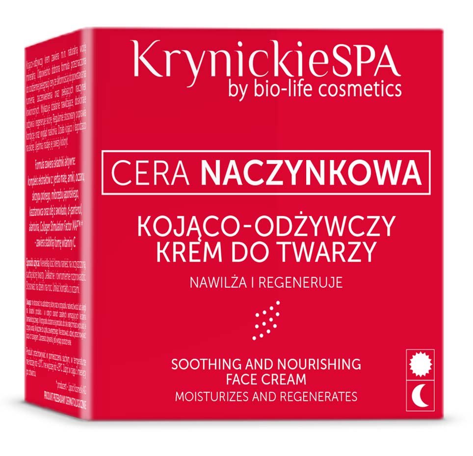 KrynickieSPA Krem do twarzy kojąco-odżywczy - Krynickie SPA - 50ml 05452