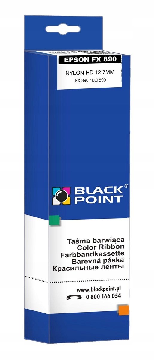 Black Point Taśma do drukarki igłowej FX 890 LQ 590 czarna KBPE890 KBPE890