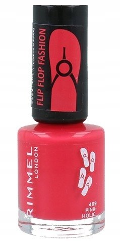 Rimmel London London 60 Seconds Flip Flop lakier do paznokci 8 ml 409 Pink-Holic